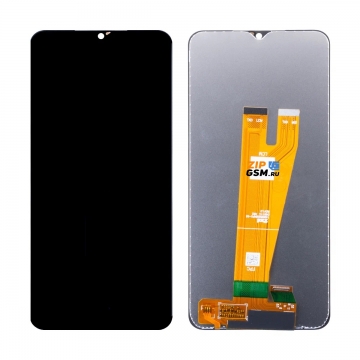 Дисплей Samsung SM-A045F Galaxy A04 в сборе с тачскрином (черный)