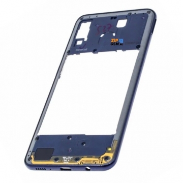 Средняя часть корпуса Samsung SM-A205 Galaxy A20 2019 (синий)