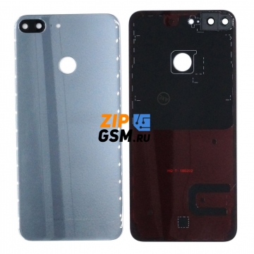 Задняя крышка Huawei Honor 9 Lite (серый) со стеклом камеры (оригинал)