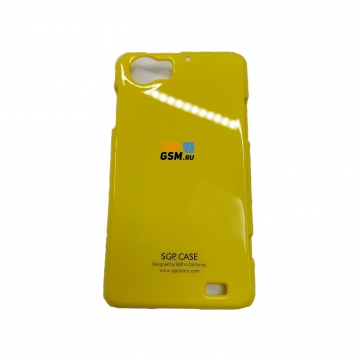 Чехол пластиковый Oppo Finder SGP Case Ultra Slider (желтый)