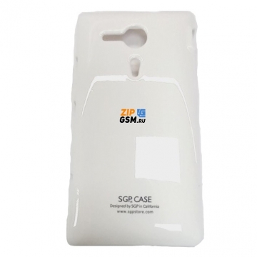 Чехол пластиковый Sony M35h Xperia SP SGP Case Ultra Slider (белый)