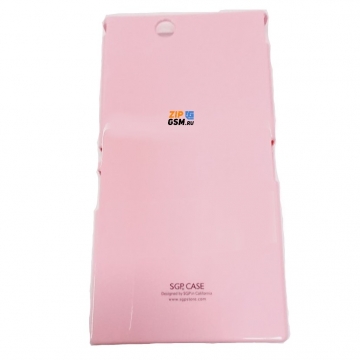 Чехол пластиковый Sony Xperia Ultra SGP Case Ultra Slider (розовый)