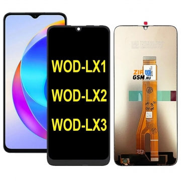 Дисплей Huawei Honor X5 Plus (WOD-LX1) в сборе с тачскрином (черный)