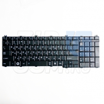 Клавиатура для ноутбука Toshiba Satellite C650/ C655/ C655D/ C660/ L650/ L655/ L670/ L675/ L750/L755/L775 гор.Enter (черный) б/у