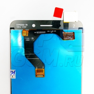 Дисплей Meizu M6 Note (M721H) в сборе с тачскрином (черный)