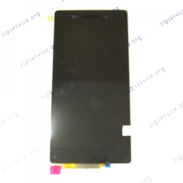 Дисплей Sony Xperia Z2 (D6503) в сборе с тачскрином (черный)