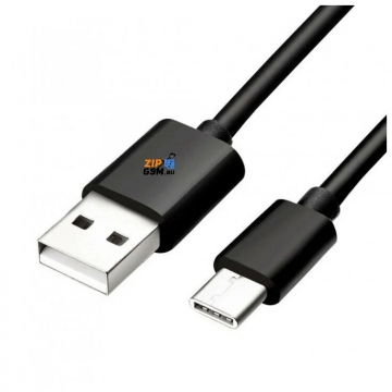 Кабель USB - Type-C для Samsung Galaxy S10 / S10 Plus (EP-DG970BBE), 1м, (тех.упак), черный. ориг