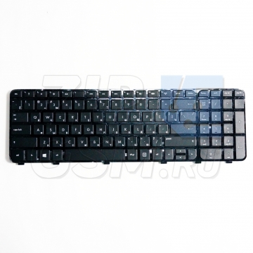 Клавиатура ноутбука HP Pavilion DV6-7000 / DV6-7100 / DV6-7200 / DV6-7001TX / DV6-7050ER с рамкой (черная)