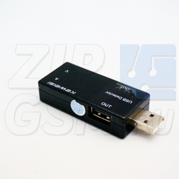Charge Doctor / USB Тестер KWS-10VA (3-9V; 0-3A)