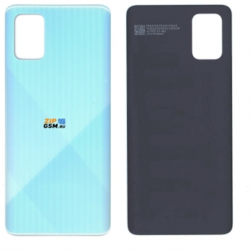 Задняя крышка корпуса Samsung SM-A715F Galaxy A71 (голубой)