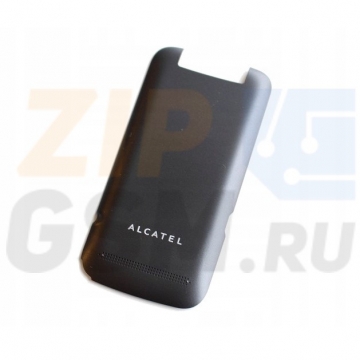 Крышка аккумуляторного отсека Alcatel OT-2010D / 2010X (черный) оригинал АСЦ p/n BCK26W0C10C0