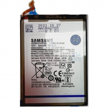Аккумулятор Samsung SM-A217F Galaxy A21s / SM-A125F/SM-A127F Galaxy A12 / SM-A022F Galaxy A02 (EB-BA217ABY) оригинал АСЦ p/n GH82-22989A