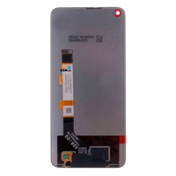 Дисплей Xiaomi Redmi Note 9T в сборе с тачскрином (черный) премиум