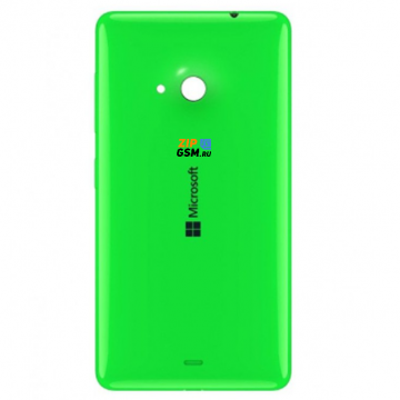 Задняя крышка корпуса Microsoft 535 Dual Lumia (зеленая) оригинал АСЦ p/n 8003487