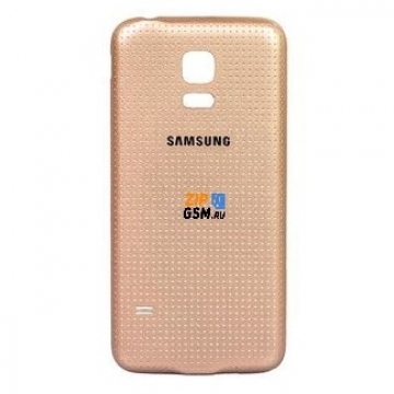Задняя крышка корпуса Samsung SM-G900F Galaxy S5 (золото)