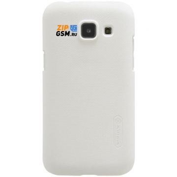 Чехол Задняя накладка Samsung SM-J105F (Galaxy J1 Mini 2016) пластик ребристая Nillkin (белый)