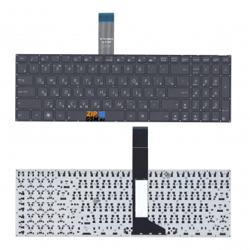 Клавиатура ноутбука Asus X501 X501A X501U X550 X552 F552 без рамки, контакты вверх (черный)