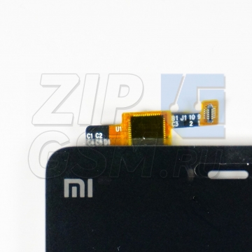 Дисплей Xiaomi Mi 4s в сборе с тачскрином (черный)