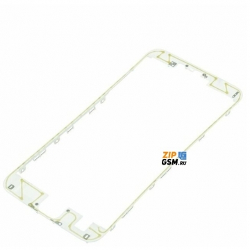Рамка дисплея iPhone 6S Plus (белый) клей, ориг