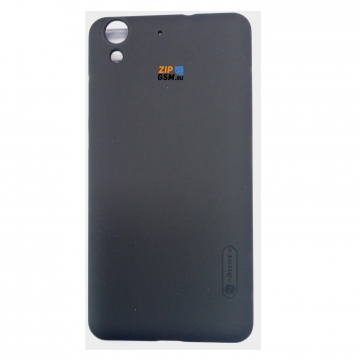 Задняя накладка Huawei Honor 5A play (Y6II) (CAM-L21) пластик ребристый Nilkin (черный)