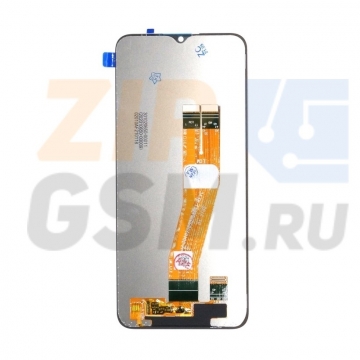 Дисплей Samsung SM-A025F (Galaxy A02s) в сборе с тачскрином (черный)