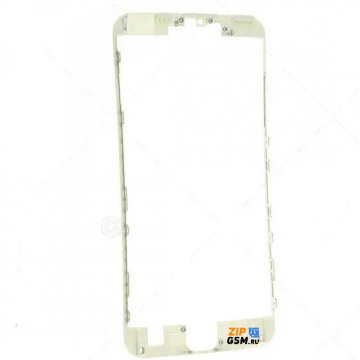 Рамка дисплея iPhone 6S Plus (белый) без клея, ориг