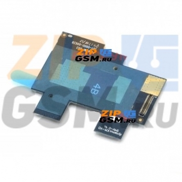 Шлейф Asus ZenFone Go (ZB551KL) с разъемами sim-карты и карты памяти