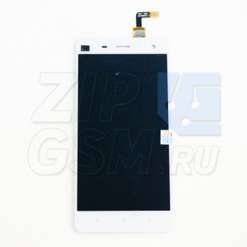 Дисплей Xiaomi Mi 4 в сборе с тачскрином (белый)