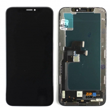 Дисплей iPhone XS в сборе с тачскрином (черный) (InCell TFT)