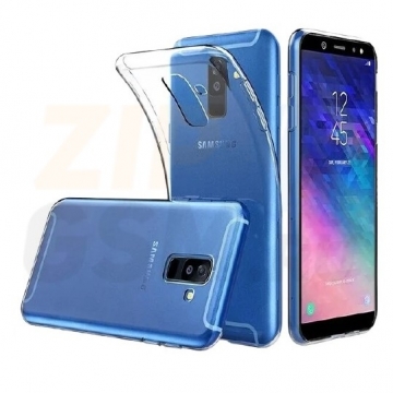 Чехол Samsung SM-A600F Galaxy A6 2018 задняя накладка (силиконовый, ультратонкий,прозрачный)