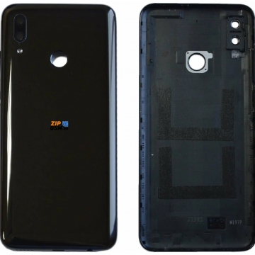 Задняя крышка Huawei P Smart 2019 (POT-LX1) со стеклом камеры (черный)
