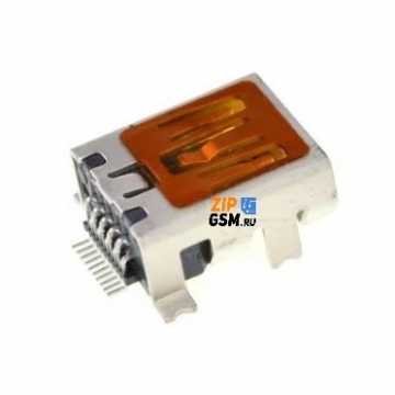 Разъем зарядки Mini USB 2.0 (USB-MU-010-F04) 10pin