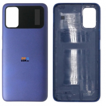 Задняя крышка Xiaomi Poco M3 (синий)