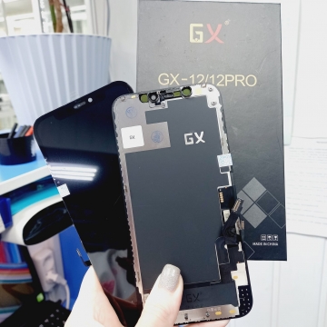 Дисплей iPhone 12 / iPhone 12 Pro в сборе с тачскрином (черный) Oled GX...