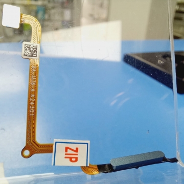 Шлейф Xiaomi Redmi 13C (23108RN04Y), Poco C65 (2310FPCA4G) сканер отпечатка пальцев (серый)