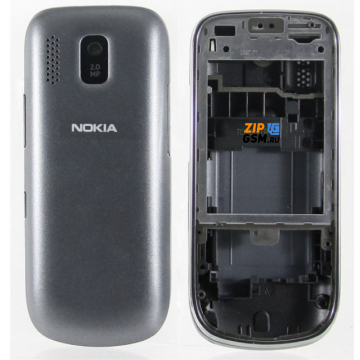 Корпус Nokia Asha 202 (черный) HIGH COPY