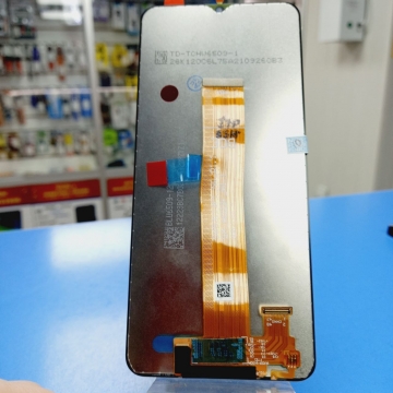 Дисплей Samsung SM-A022G/DS Galaxy A02 в сборе c тачскрином (черный) оригинал