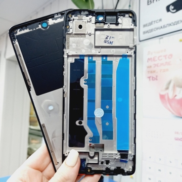 Рамка дисплея Tecno Spark 20 Pro (KJ6) черный