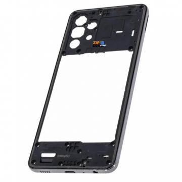 Средняя часть корпуса Samsung SM-A325 Galaxy A32 4G 2021 (черный)