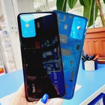 Задняя крышка Xiaomi Redmi Note 12S (23030RAC7Y) со стеклом камеры (черный) оригинал