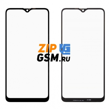 Стекло Samsung SM-A207 Galaxy A20s (черный) AAA