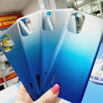 Задняя крышка Xiaomi Redmi Note 10/ Redmi Note 10s (синий)