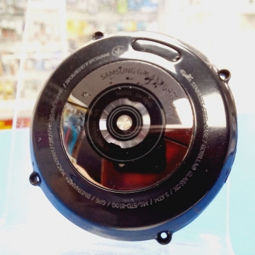 Задняя часть корпуса Samsung Watch3 45мм R840/ R845 /R850 /R855 Galaxy  с беспроводной зарядкой (черный) б/у