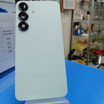 Задняя крышка корпуса Samsung SM-S931B Galaxy S25 со стеклом камеры (зеленый) премиум