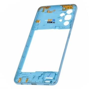 Средняя часть корпуса Samsung SM-A325 Galaxy A32 4G 2021 (синий)