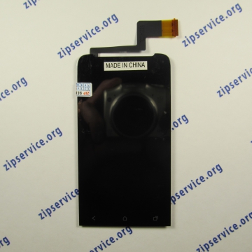 Дисплей HTC One V в сборе с таскрином (черный), ориг