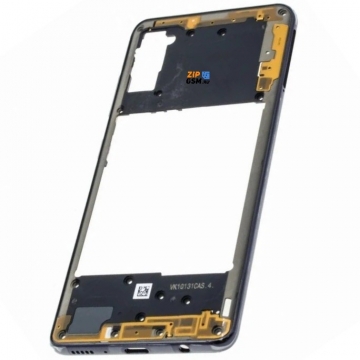 Средняя часть корпуса Samsung SM-A415 Galaxy A41 (черный)