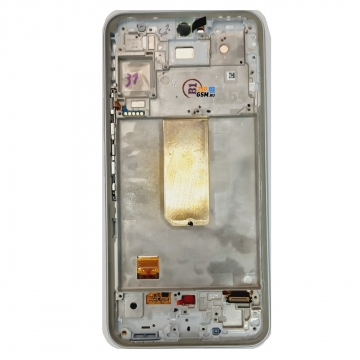 Дисплей Samsung SM-A546B Galaxy A54 5G в сборе с тачскрином (белый) оригинал АСЦ p/n GH82-31231B