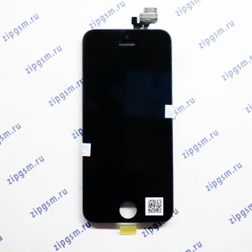 Дисплей iPhone 5 в сборе с тачскрином (черный) AAA
