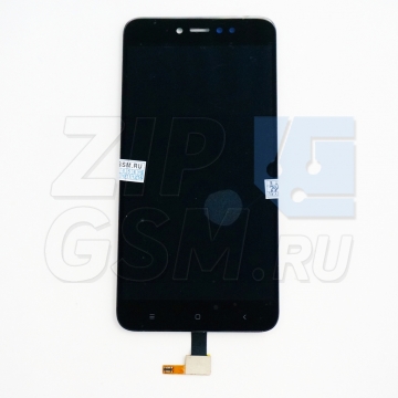 Дисплей Xiaomi Redmi Note 5A в сборе с тачскрином (черный)